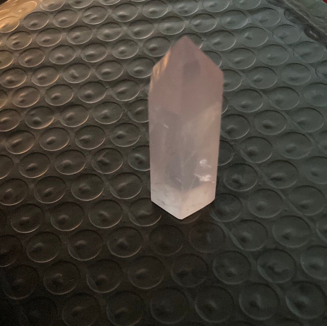 Rose quartz pendant