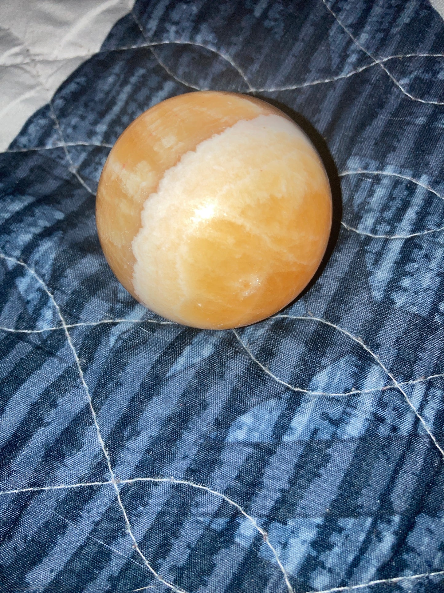 Citrine sphere