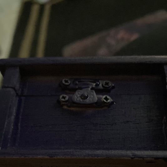 Hi gloss purple chest