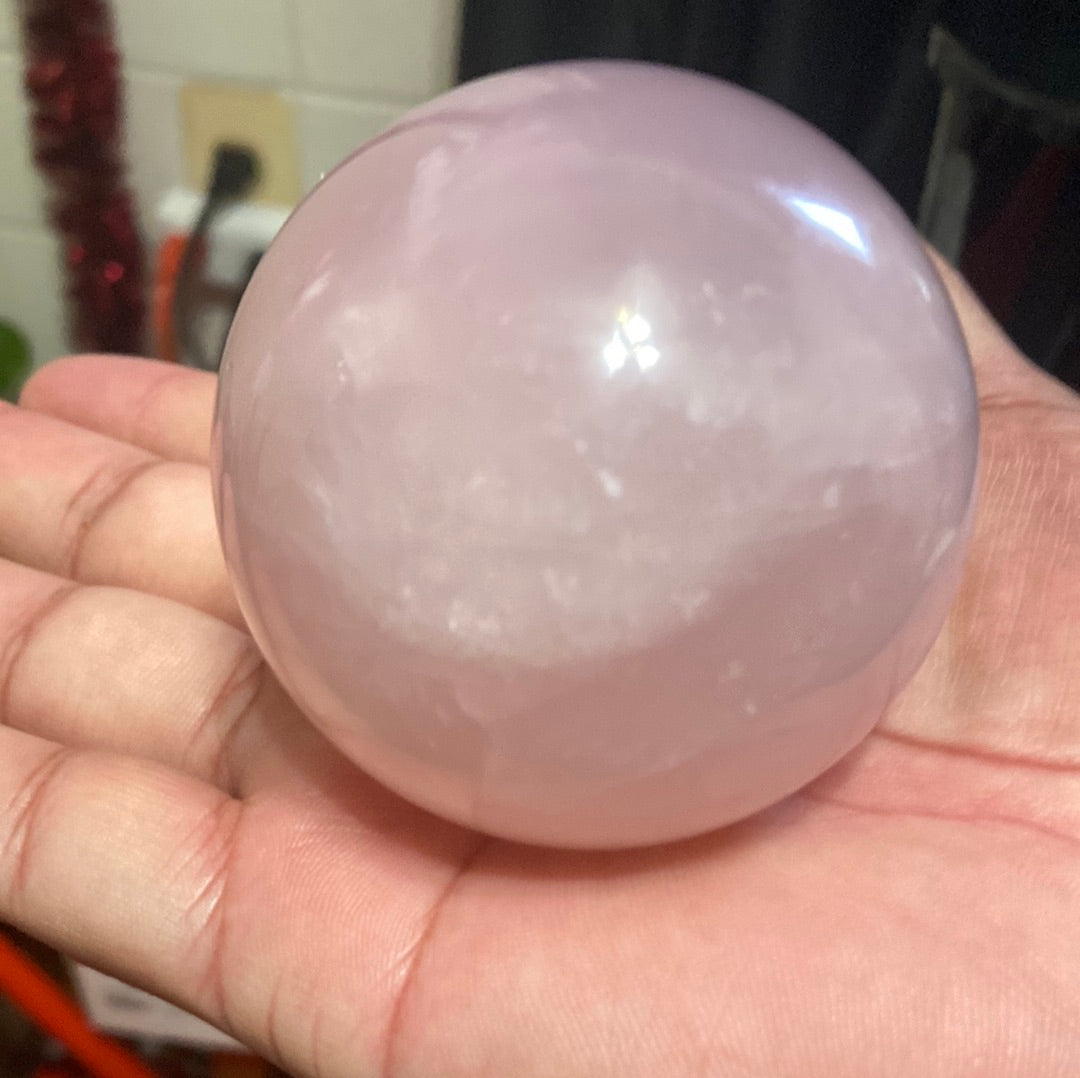 Rose quartz ball 💕
