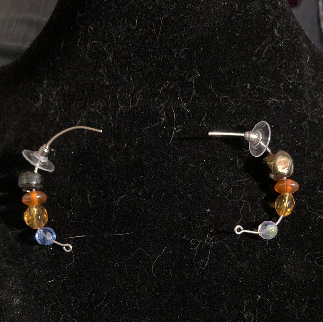Lamp glass night out for fun earrings