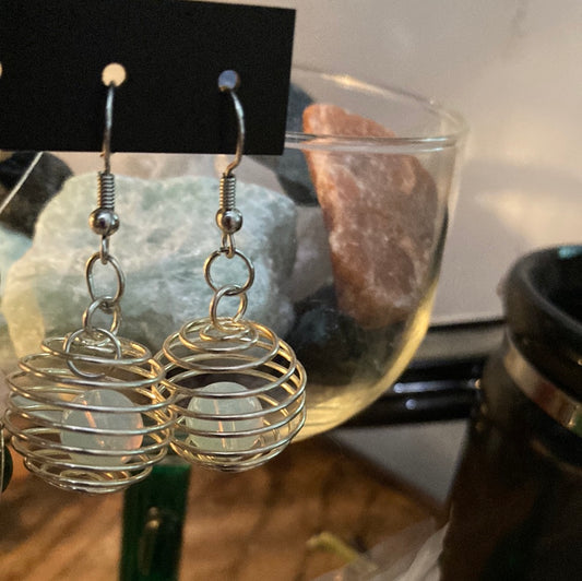 Blue Angel  earrings